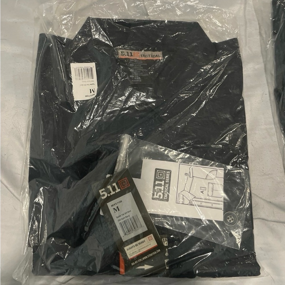 5.11 Tactical Midnight Black Polo
